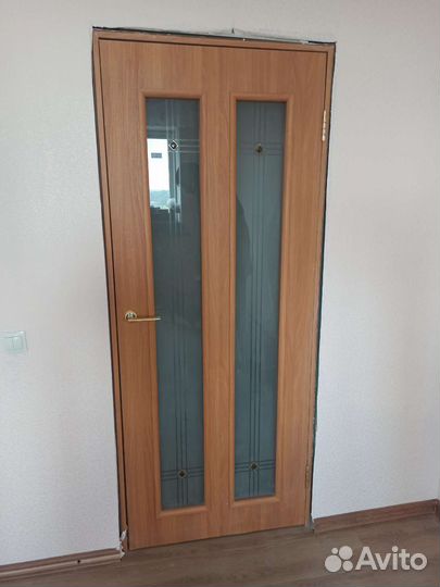Двери межкомнатные с коробкой от застройщика