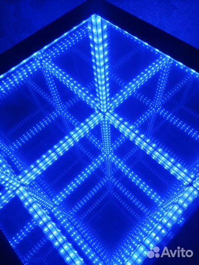 Светодиодный куб бесконечность