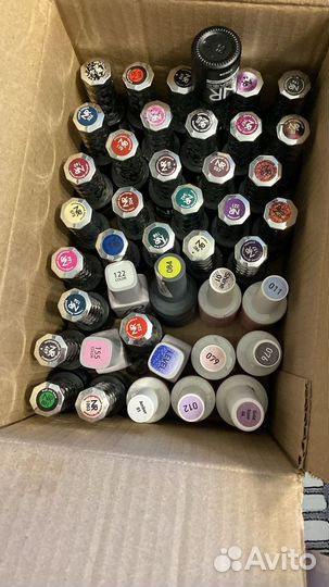 Гель лаки для маникюра набор бу