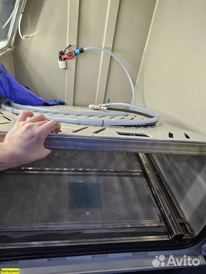 Камера аквабластинга. Пескоструйная камера