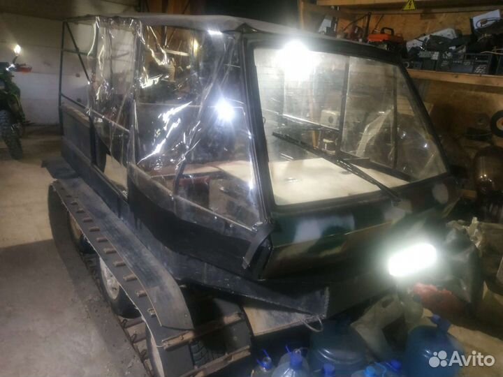 Гусеничный снегоболотоход амфибия 