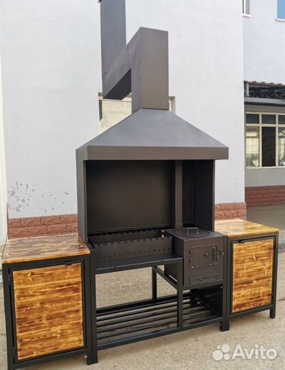 Мангальная зона барбекю