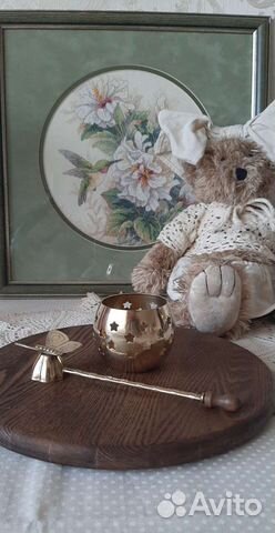 Кашпо медный зольник