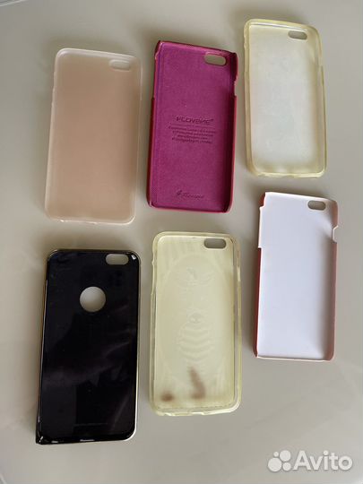 Чехлы (6 шт)на iPhone 6 plus
