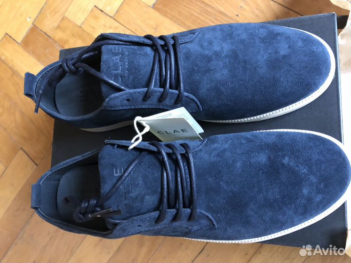 Кеды полуботинки Clae Ellington Suede 8.5us