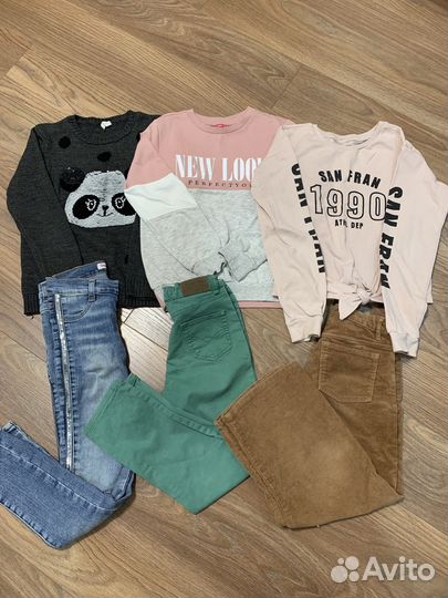 Пакет вещей на девочку