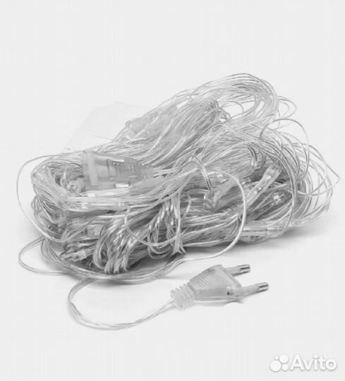 Светодиодная гирлянда сетка на окно 1.8 х 1.8 м