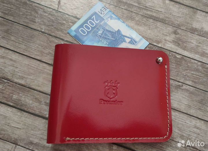 Кошелек новый мужской женский натуральная кожа