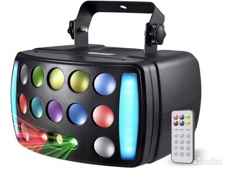 Светомузыка бабочка 4 в 1 Derby Led Bar