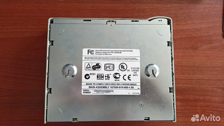 3com OfficeConnect 5 port Gigabit Switch с бп