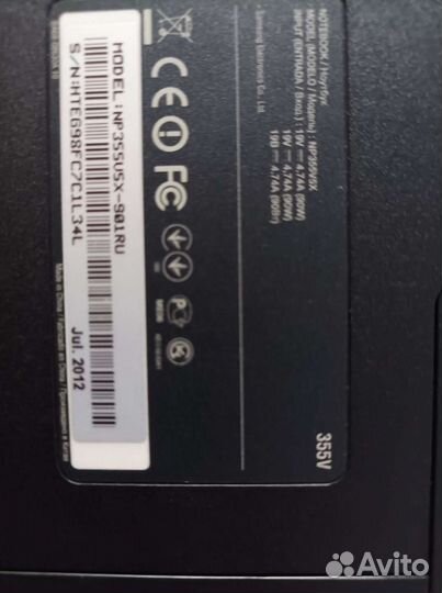 Samsung ноутбук