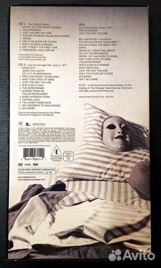 Billy Joel – “The Stranger” (2CD+DVD) (2008)