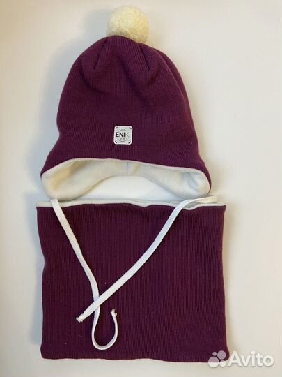Комплект шапка и снуд