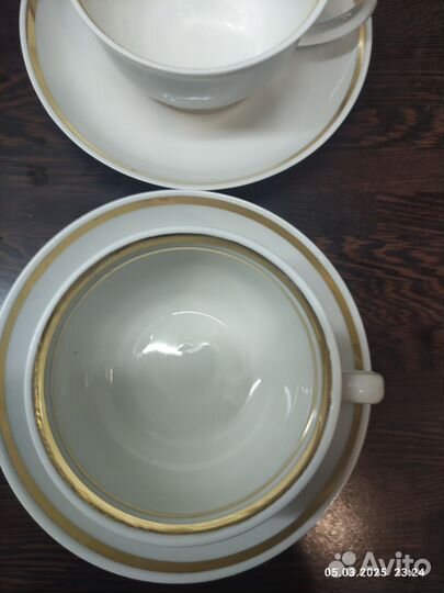 Чайная пара Песочное 75год