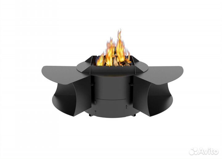 Очаг мангал стол, дизайнерский
