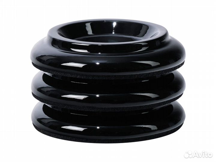 Комплект чашек для рояля Мозеръ черные (3 шт)