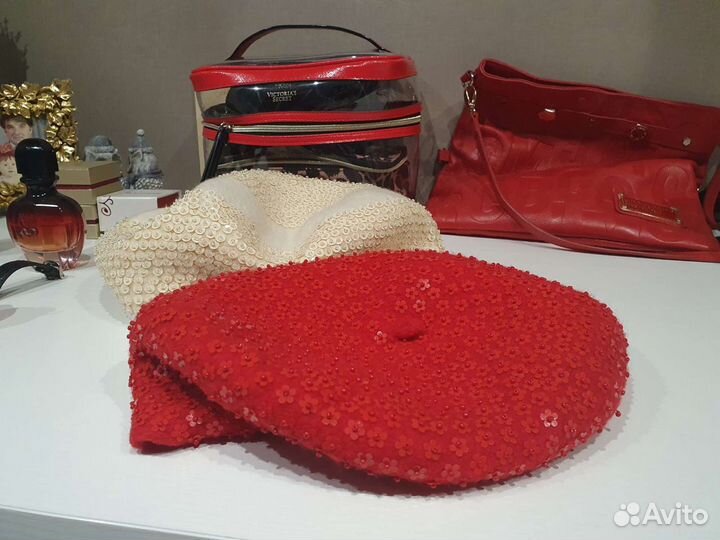 Берет шерсть100 ручная работа