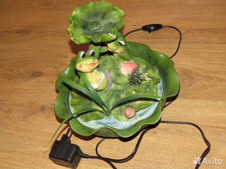 Фонтанчик – любви двух лягушек, домашний, рабочий