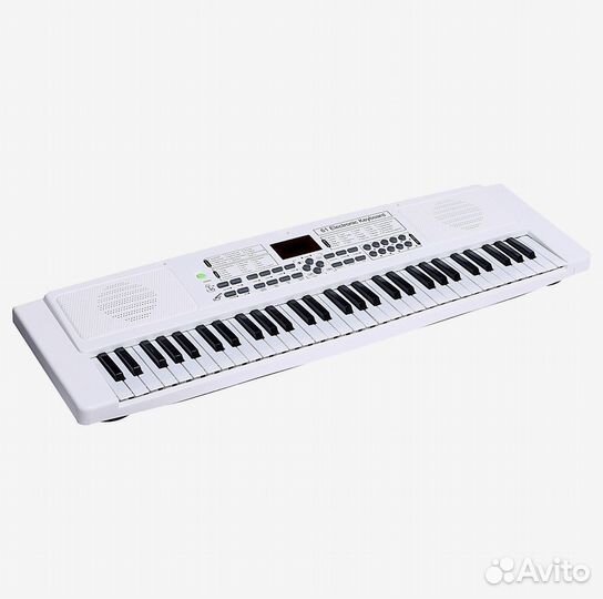 Детский синтезатор с микрофоном новый