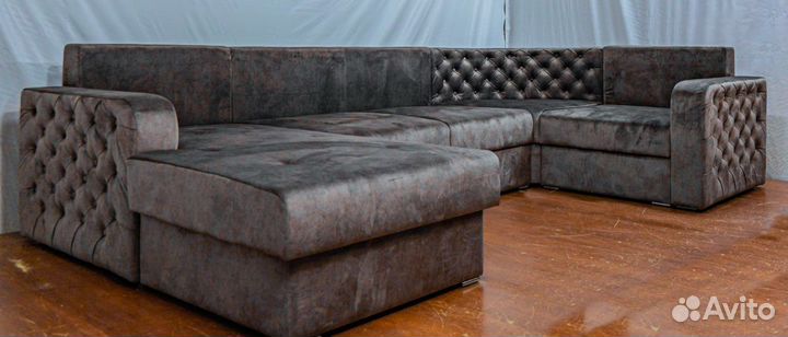 Большой модульный диван новый Релакс