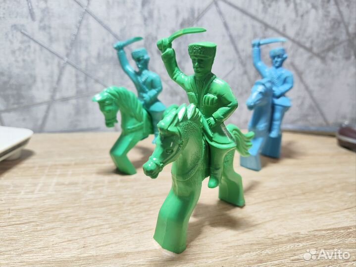 Солдатики СССР буденовец красноармеец на коне