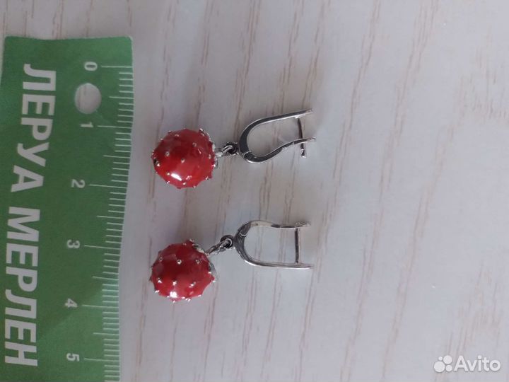 Серебряные серьги