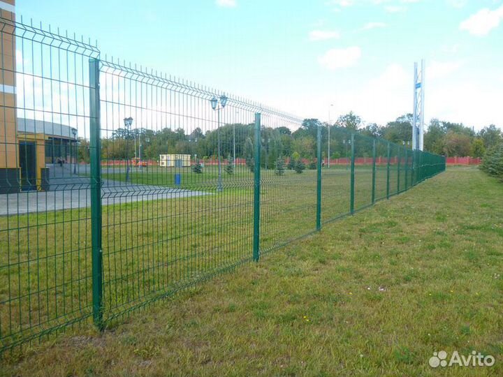 Забор 3Д гитерра под ключ