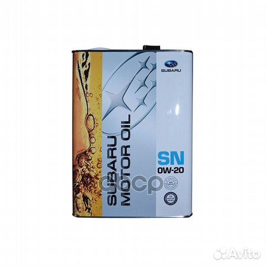 Масло моторное subaru