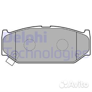 Колодки тормозные LP2182 Delphi