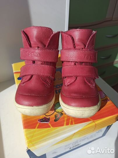 Ботинки демисезонные для девочки totto totta