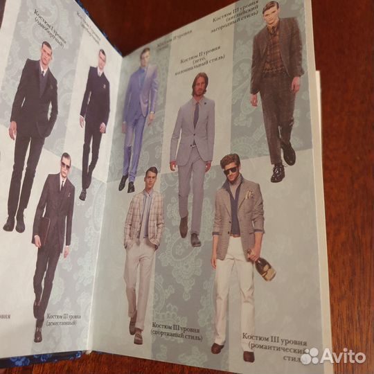 Миниатюрная книга Мужской костюм