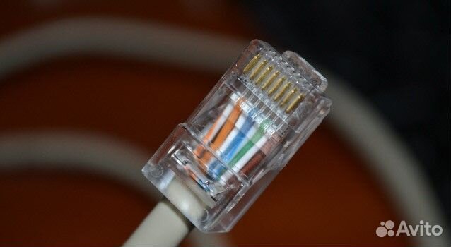 Патч-корд U/UTP;5е;RJ45/8P8C;4 пары;PVC (1м-20м)