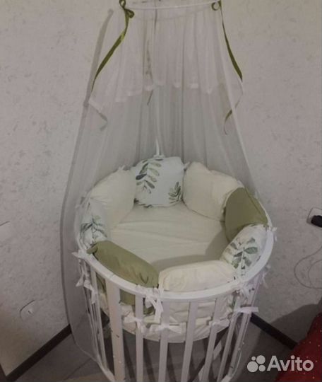 Бортики в детскую кроватку