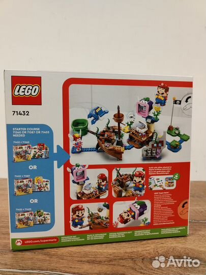 Конструктор lego super mario 71432