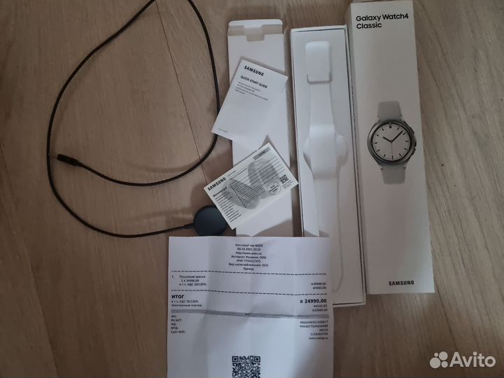 Смарт часы samsung galaxy watch 4 classic 42 mm