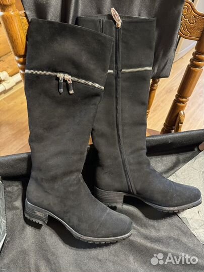Сапоги женские зимние замшевые loriblu 37 размер
