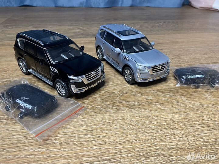 Металлическая машина Nissan Patrol