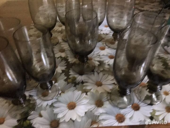 Финтажные бокалы СССР 12 шт