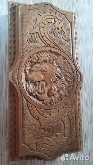 Нарды резные ручной работы в 1 экземпляре