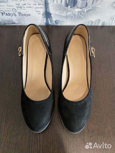 Туфли черные