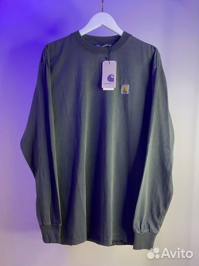 Лонгслив Carhartt на руках два цвета