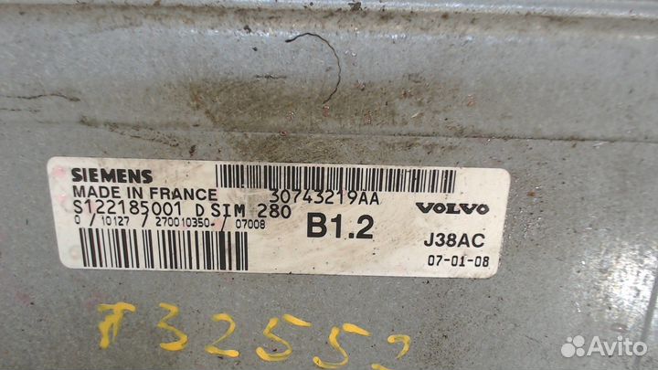 Блок управления двигателем Volvo S40 2004, 2007