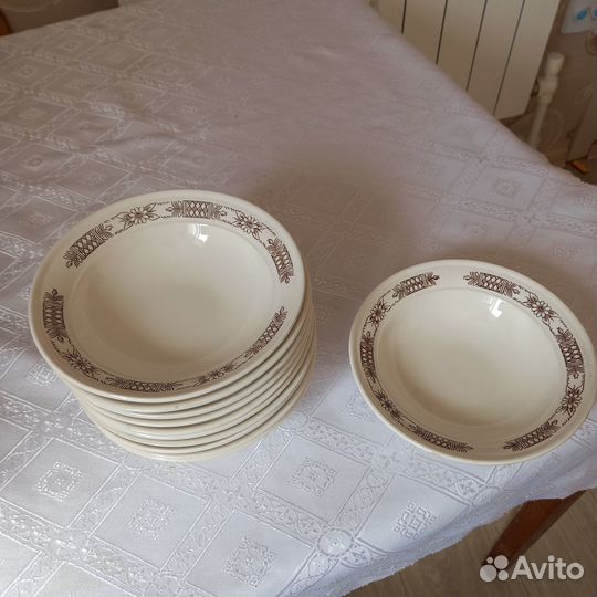 Тарелочки от Фаянсового Конаковского завода (зик)