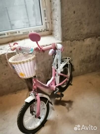 Велосипед детский для девочек 3-5 лет