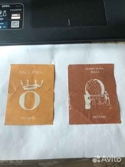 Билеты из театра-музея Сальвадора Дали