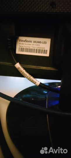 Монитор viewsonic 60гц