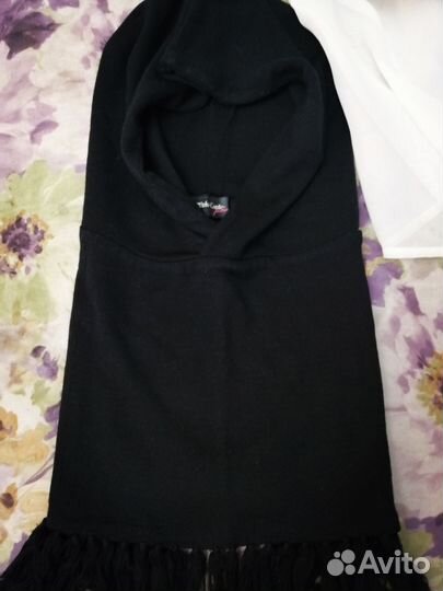 Капор женский чёрный Paolo conte