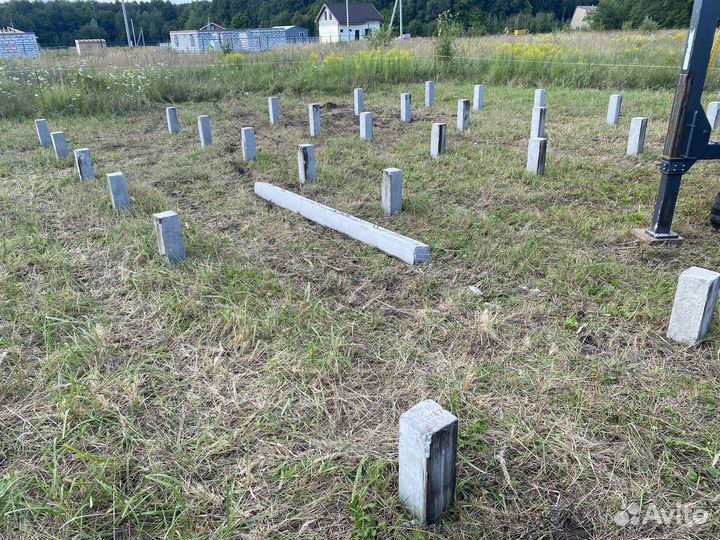 Забивные жб сваи под ключ, фундамент