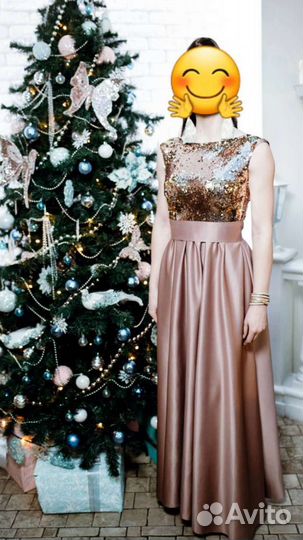 Вечернее платье в пол 42 44