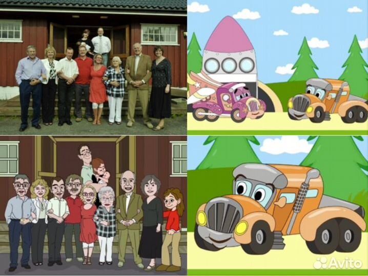 Создание анимации и мультфильмов